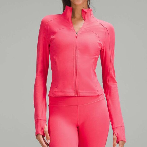 NEW Lululemon Cropped Define Jacket *Nulu Lip Gloss size 8 - Picture 2 of 7